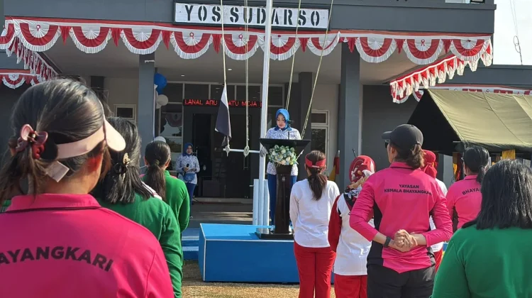 Jalasenastri Aru Gelar Olahraga Bersama Semarak HUT ke-80 Tahun 2026