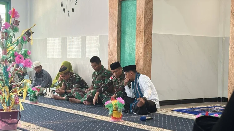Peringati Maulid, Kodim 1503/Tual Perkuat Keimanan dan Semangat Pengabdian