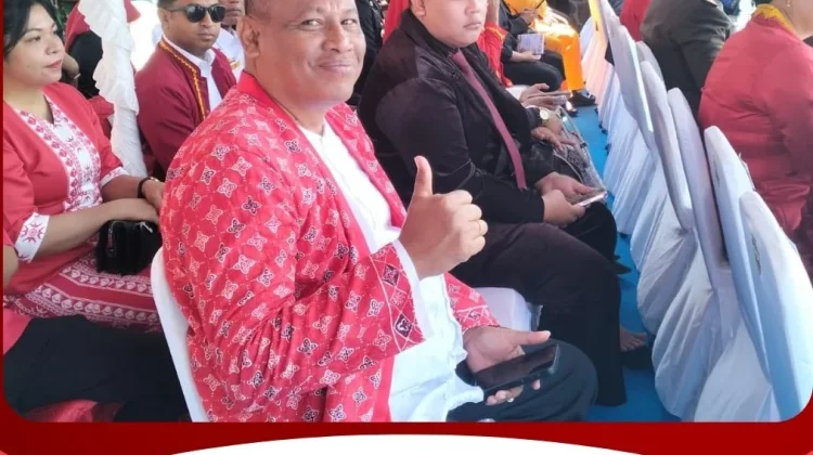 Kepala Kantor Pertanahan Maluku Tenggara Hadiri Upacara HUT Kemerdekaan