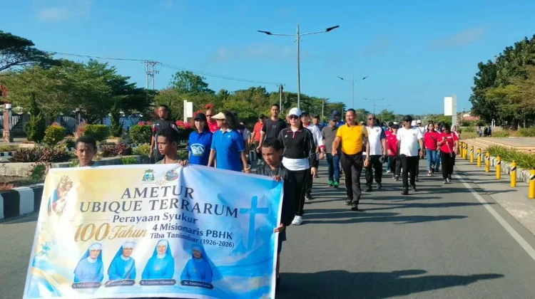 Kasat Binmas Polres Kepulauan Tanimbar Hadiri Peringatan Yubelium 100 Tahun Sust