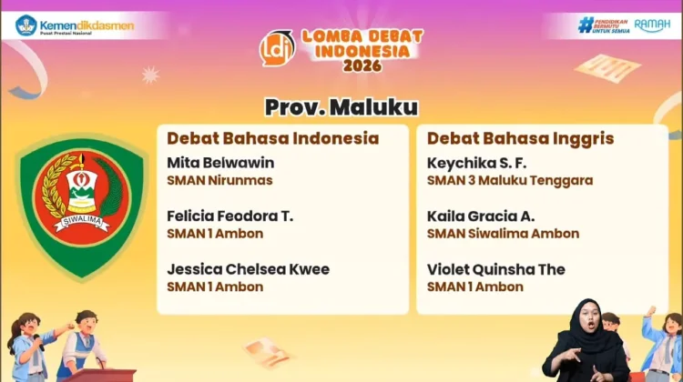 Chika Far-Far siswi SMAN 3 Malra Wakili Maluku pada Lomba Debat Nasional Tingkat SMA