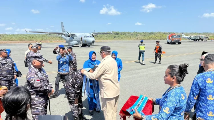Pangkoarmada RI Kunjungi Bumi Kei Disambut Pemkab Malra dan Pemkot Tual