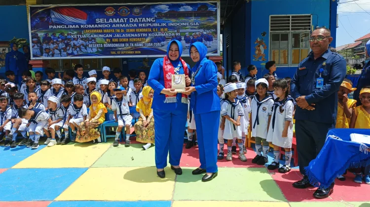Sekolah Harap Kunjungan Pangkoarmada RI Beri Dampak Positif bagi TK Hang Tuah Tual