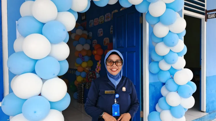 Ketua Gabungan Jalasenastri Koarmada RI Beri Pesan kepada Siswa TK Hang Tuah Tual
