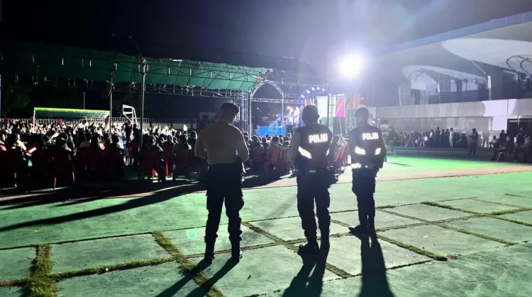 Polres Kepulauan Tanimbar Amankan Final Lomba "Tanimbar Mencari Bakat"