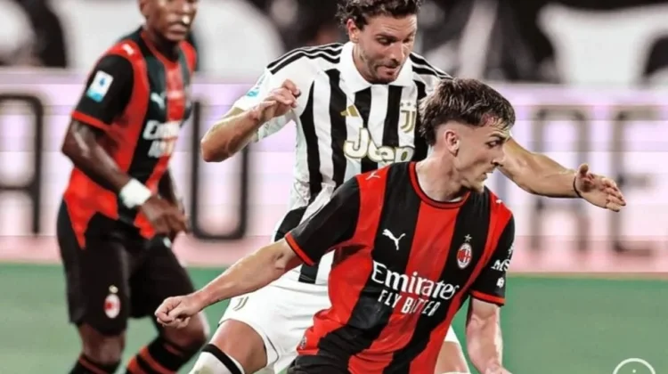 Juventus AC Milan Bermain Imbang 1 - 1