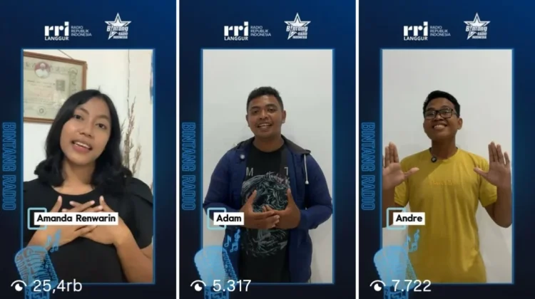 Bintang Radio RRI Langgur 2026 Hadirkan Lima Peserta Putra dan Lima Putri