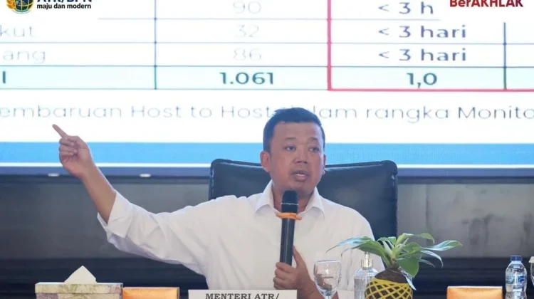 Transformasi Pertanahan, ATR/BPN Kejar Layanan Lebih Mudah dan Pasti