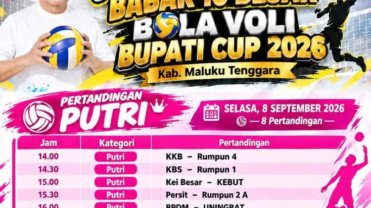 Voli Bupati Cup Masuk 16 Besar Persaingan Makin Memanas