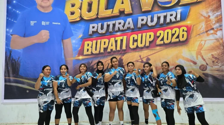 Tim Putri Kec Kei Besar Utara Timur Tembus Semifinal Bupati Cup Voli 2026