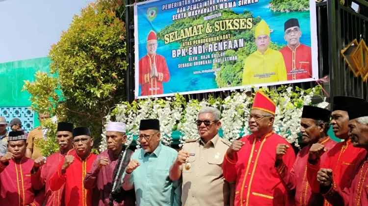 Dikukuhkan Jadi Orangkai Letman, Endi Renfaan Diingatkan Jaga Amanah Warga