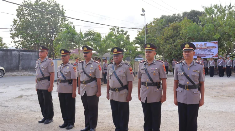 Kapolres Malra Pimpin Sertijab 5 Jabatan Struktural