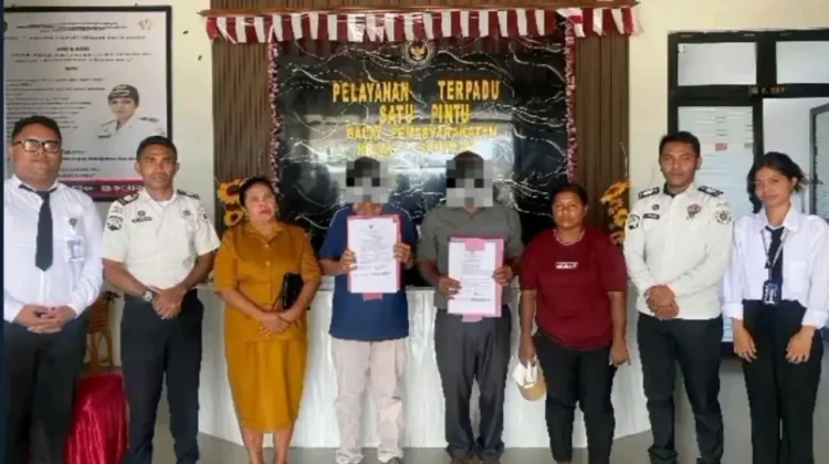 Dua Klien CB Siap Kembali ke Masyarakat Diterima Bapas Saumlaki