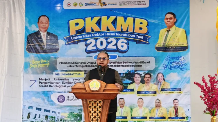 Wakil Ketua I DPRD Provinsi Maluku Motivasi Mahasiswa Baru Uningrat Tual