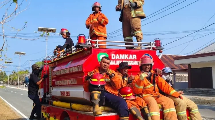 Damkar Malra Tangani 5 Titik Kebakaran, Warga Diminta Stop Bakar Lahan