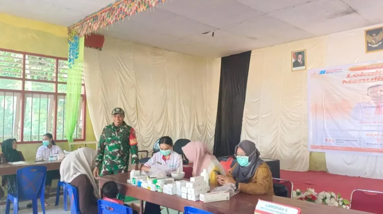 TNI Perkuat Layanan Kesehatan lewat Posyandu ILP