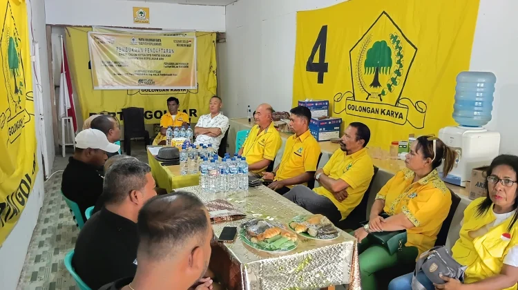 KPU Aru Supervisi DPD II Partai Golkar, Soroti Pemutakhiran Data Kepengurusan