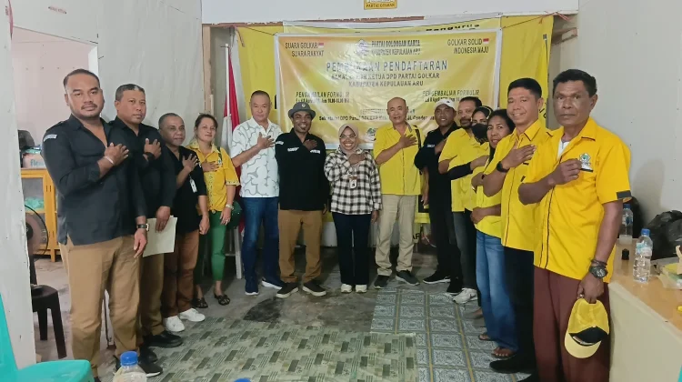 KPU Aru Supervisi DPD II Partai Golkar, Soroti Pemutakhiran Data Kepengurusan