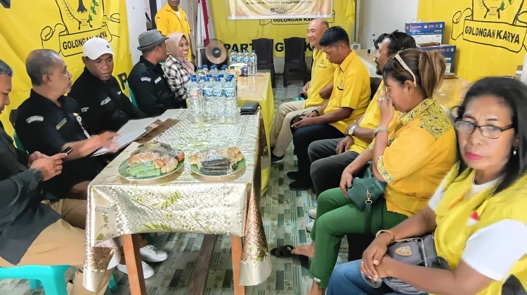 KPU Aru Supervisi DPD II Partai Golkar, Soroti Pemutakhiran Data Kepengurusan