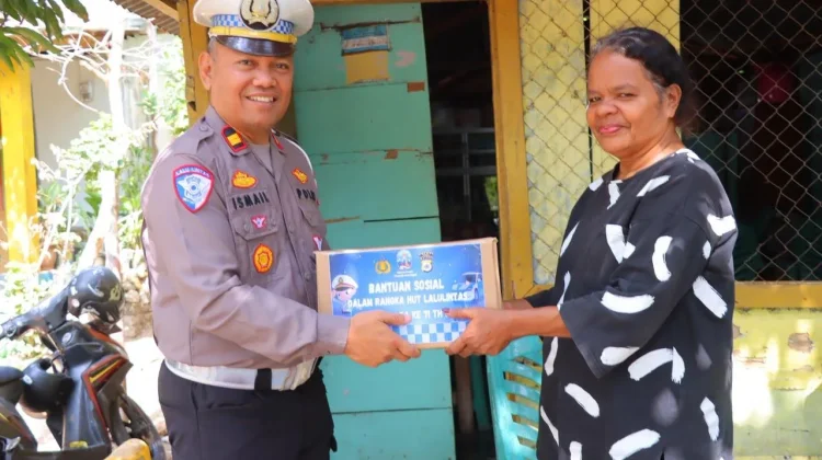 Polres Tual Peringati HUT Lalu Lintas