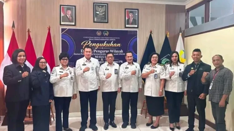 Kabapas Saumlaki Hadiri Pengukuhan DPW IPKEMI