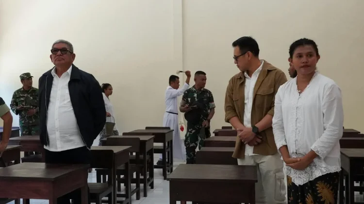 SMK Kasih Theresia Bombay Kini Belajar pagi di Gedung Baru