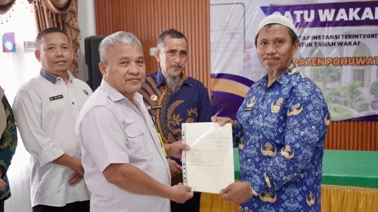 Legalitas Tanah Perkuat Pengembangan Lembaga Pendidikan Keagamaan di Pohuwato