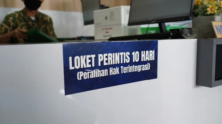 Kantah Kota Samarinda menerapkan layanan Peralihan Hak Terintegrasi 10 Hari