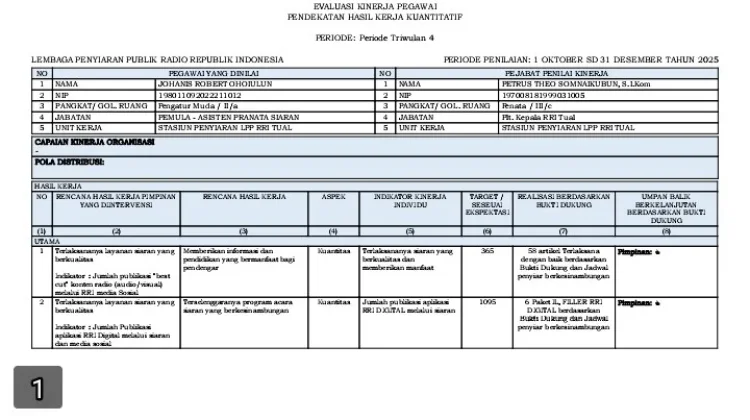 Manfaat SKP sebagai Dasar Penilaian Kinerja ASN yang Objektif
