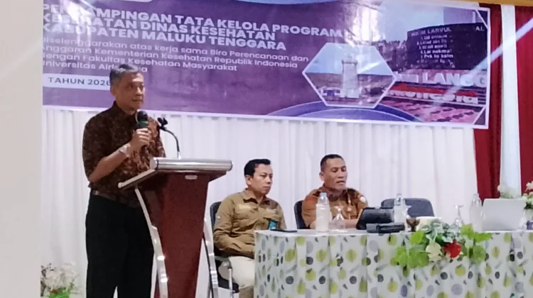 FKM Unair Tuntaskan Pendampingan Renja Dinkes Malra 2027