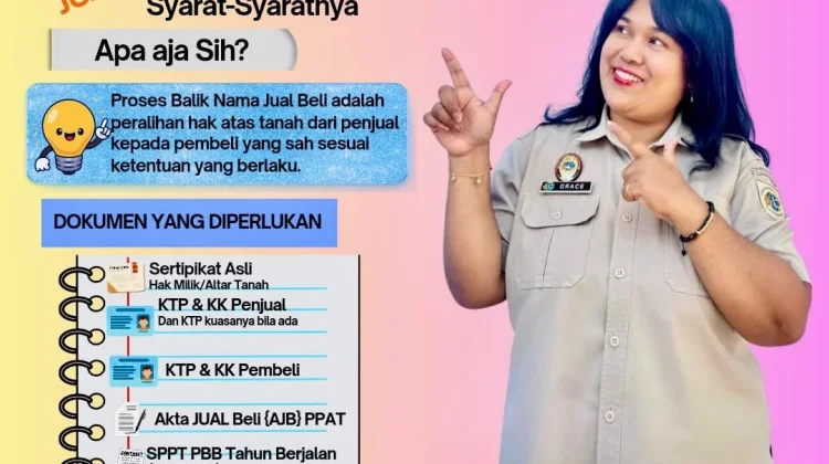 Kantah Maluku Tenggara Ingatkan Syarat Balik Nama Jual Beli Tanah