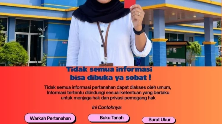 Kantah Maluku Tenggara Jelaskan Akses Data Pertanahan Milik Orang Lain