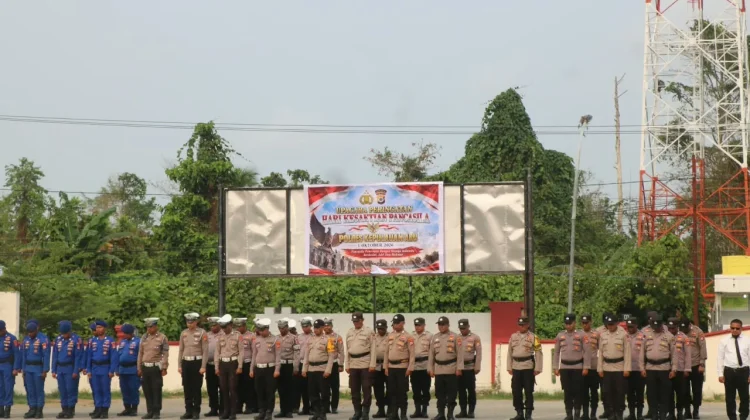 Kapolres Aru Pimpin Upacara Hari Kesaktian Pancasila