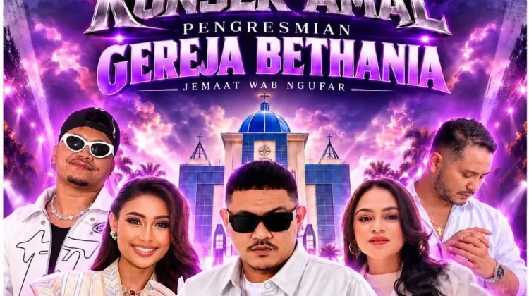 Konser Amal Galang Dukungan untuk Pembangunan Gereja Wab