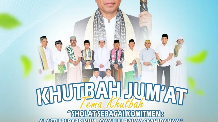 KUA Dullah Selatan Gelar Khutbah Jumat di Tual