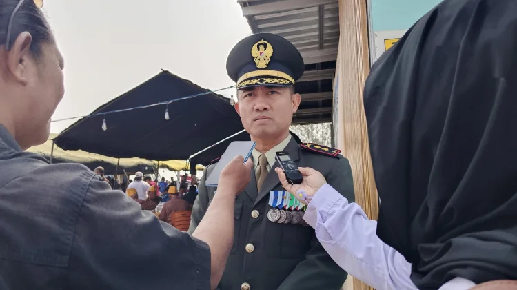 TNI Gelar Kerja Bakti dan Penanaman Pohon Sambut HUT ke-81
