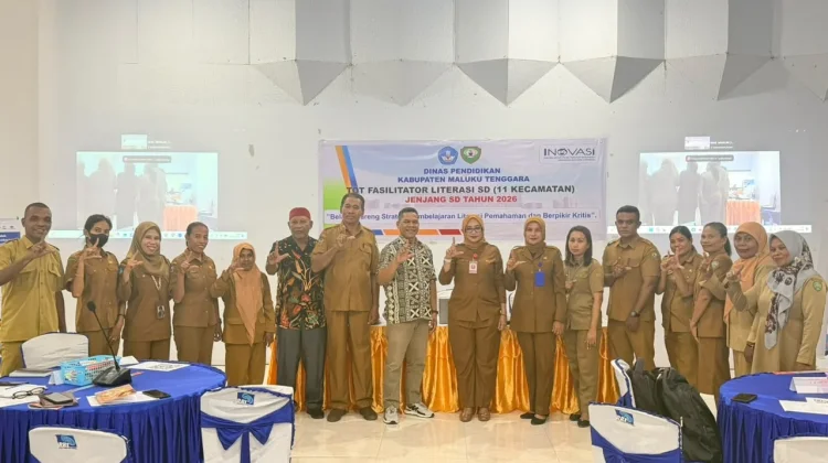 Disdikbud Malra Gandeng INOVASI Gelar TOT Fasilitator Literasi SD di 11 Kecamatan