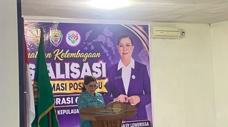 KETUA TP PKK MALUKU PIMPIN RAKOR PERCEPATAN PENURUNAN STUNTING dI ARU