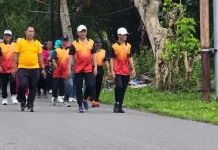 Bupati Aru dan KKSS Gelar Jalan Santai