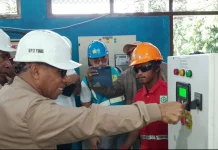 Masyarakat Tayando Tam, Nikmati Layanan Listrik 24 Jam.