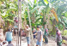 Satgas TMMD ke-127 Kodim 1503/Tual Bor Sumur di Marbali