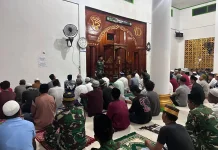 Safari Ramadhan TMMD ke-127 Wujud Kemanunggalan TNI dengan Rakyat di Kepulauan Aru