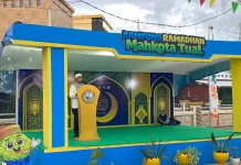 Wakil Walikota Tual Resmikan Kampung Ramadhan BTN Mahkota