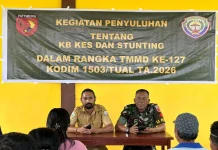 Bangun Desa Secara Menyeluruh, TMMD ke-127 Hadirkan Edukasi Kesehatan Bagi Warga