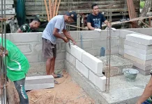 Gotong Royong Satgas TMMD Ke-127 Kodim 1503/Tuan dan Warga, RTLH di Siwalima