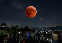 Melihat, Fenomena Blood Moon 3 Maret 2026