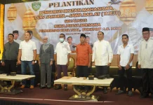 Walikota dan Wakil Walikota Tual Hadiri Pelantikan Pengurus IMEJJ