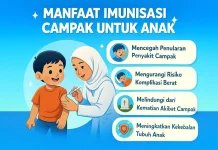 Campak, Manfaatnya pada Kesehatan Anak