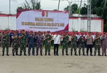 Kedatangan Danrem 151/Binaiya dan Penutupan TMMD