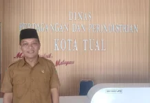 Disperindag Kota Tual Berikan Subsidi Daging sambut Idul Fitri 1447H